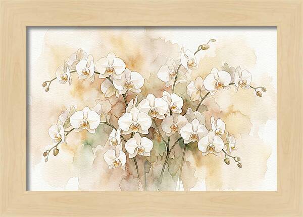 Orchid Elegance In Bloom