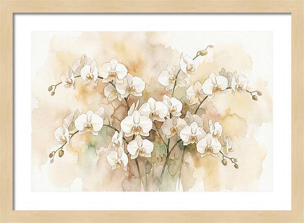 Orchid Elegance In Bloom