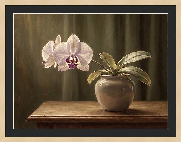 Orchid Elegance In Bloom
