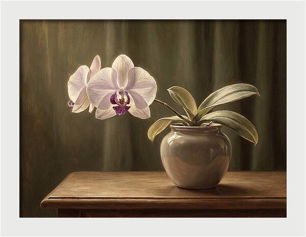 Orchid Elegance In Bloom