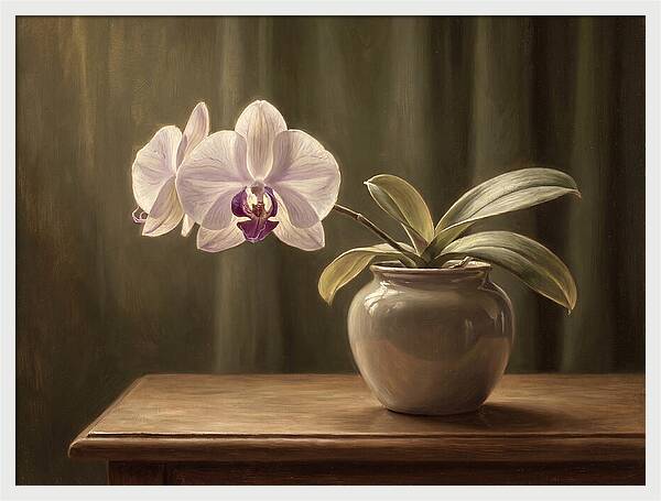 Orchid Elegance In Bloom