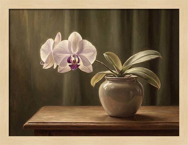Orchid Elegance In Bloom
