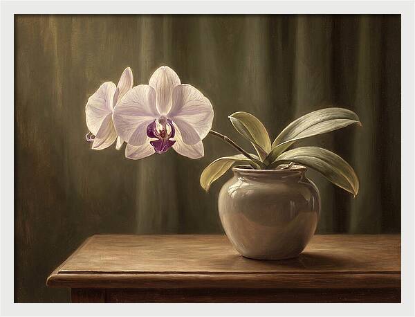 Orchid Elegance In Bloom