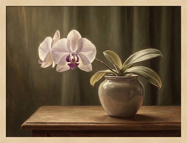 Orchid Elegance In Bloom