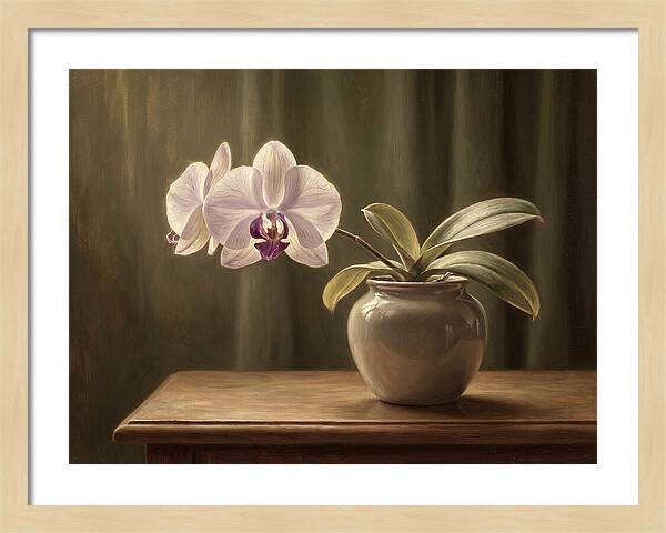Orchid Elegance In Bloom