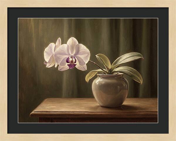 Orchid Elegance In Bloom
