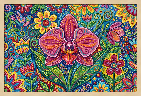 Orchid Flower Delight