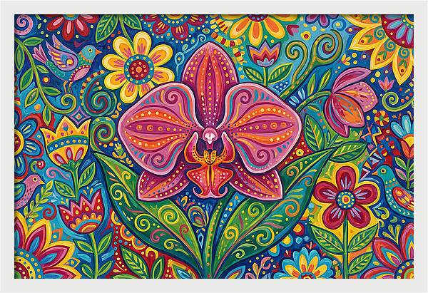 Orchid Flower Delight