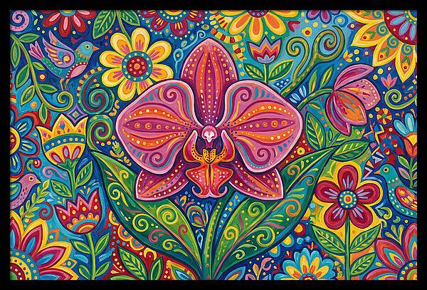 Orchid Flower Delight