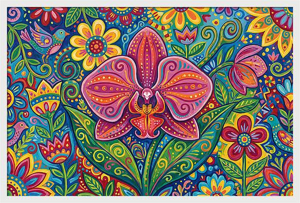 Orchid Flower Delight