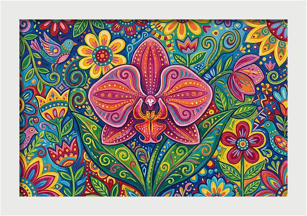 Orchid Flower Delight