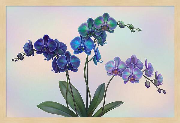 Orchid In Impossible Colors