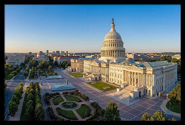 Oregon State Capitol Serenity