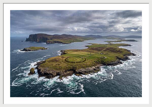 Orkney Islands From Above