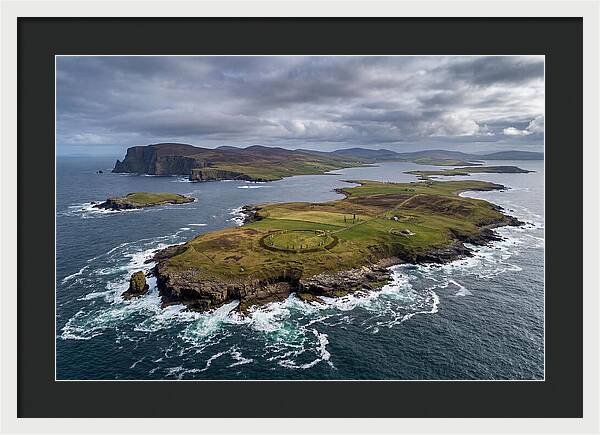 Orkney Islands From Above