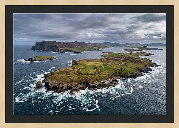 Orkney Islands From Above