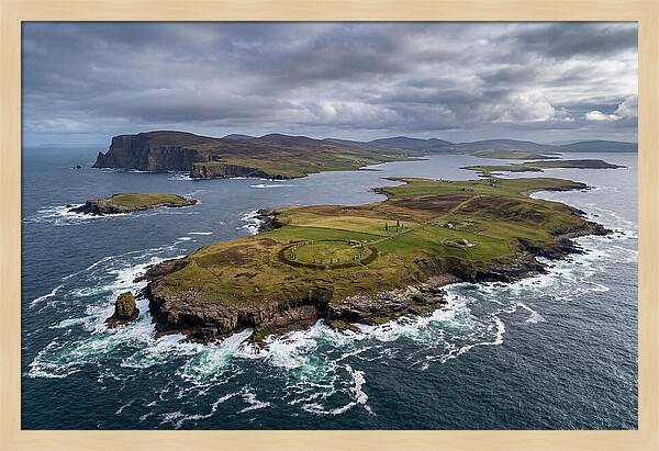Orkney Islands From Above