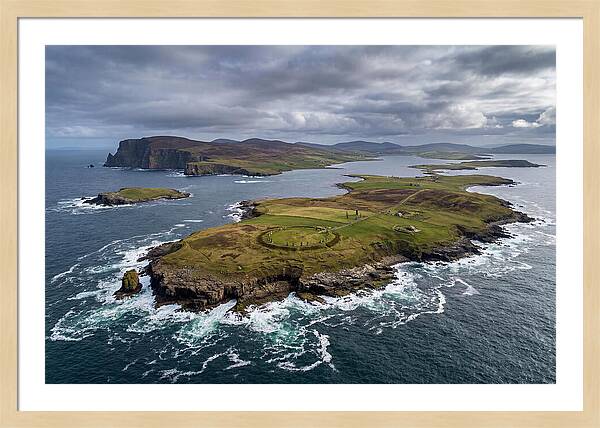 Orkney Islands From Above