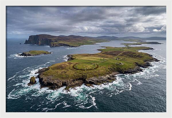 Orkney Islands From Above