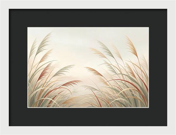 Ornamental Grasses In Motion