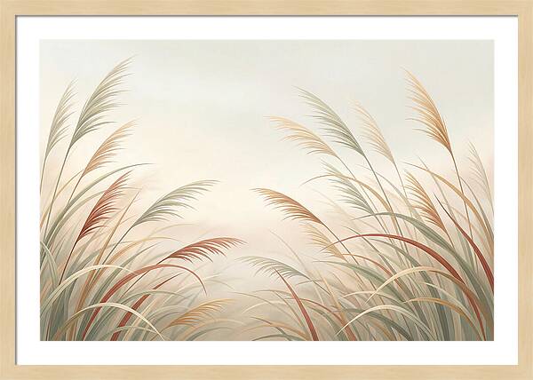 Ornamental Grasses In Motion