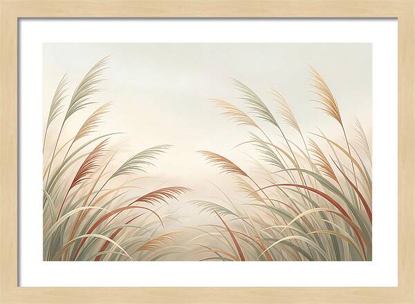Ornamental Grasses In Motion