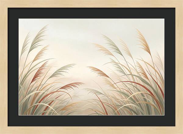Ornamental Grasses In Motion