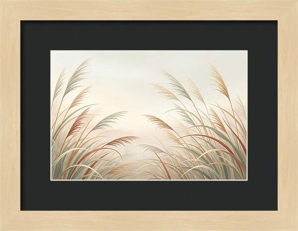 Ornamental Grasses In Motion