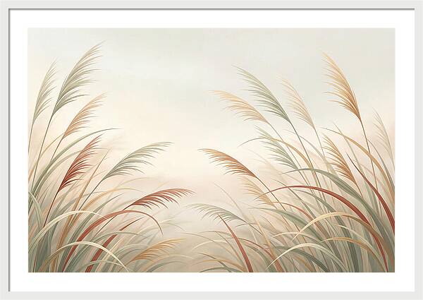 Ornamental Grasses In Motion