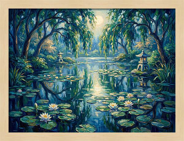 Ornamental Pond Serenity
