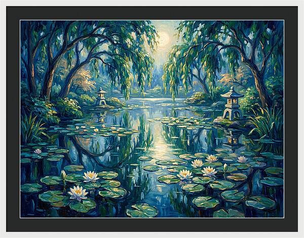 Ornamental Pond Serenity