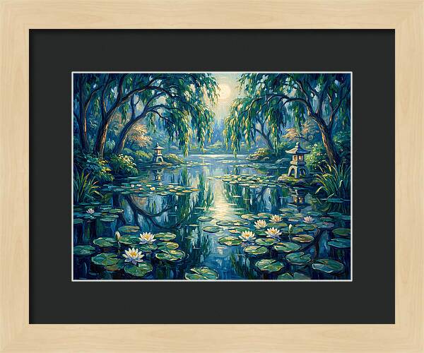 Ornamental Pond Serenity