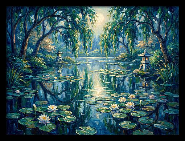 Ornamental Pond Serenity