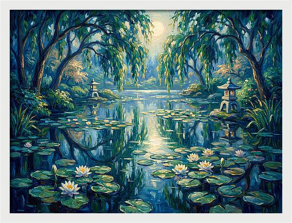Ornamental Pond Serenity