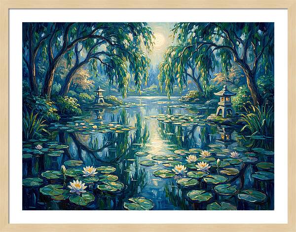 Ornamental Pond Serenity