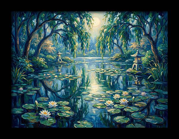 Ornamental Pond Serenity