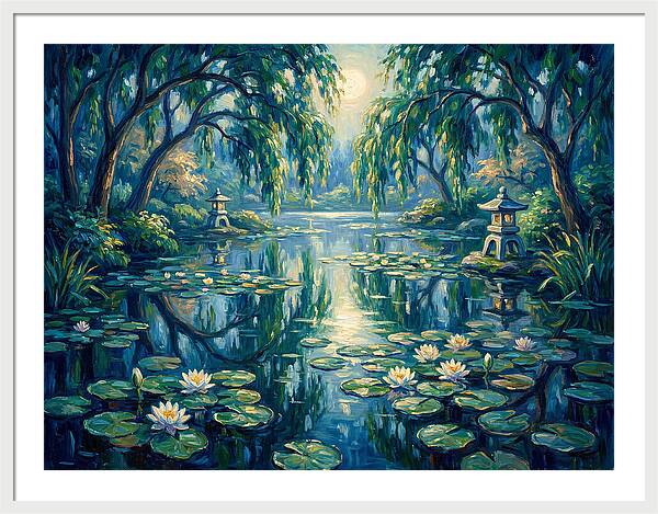 Ornamental Pond Serenity