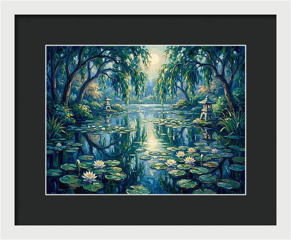 Ornamental Pond Serenity