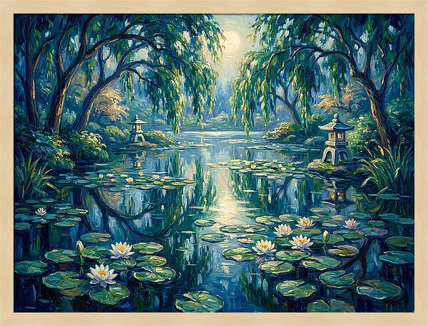 Ornamental Pond Serenity