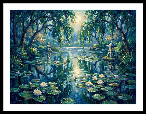 Ornamental Pond Serenity