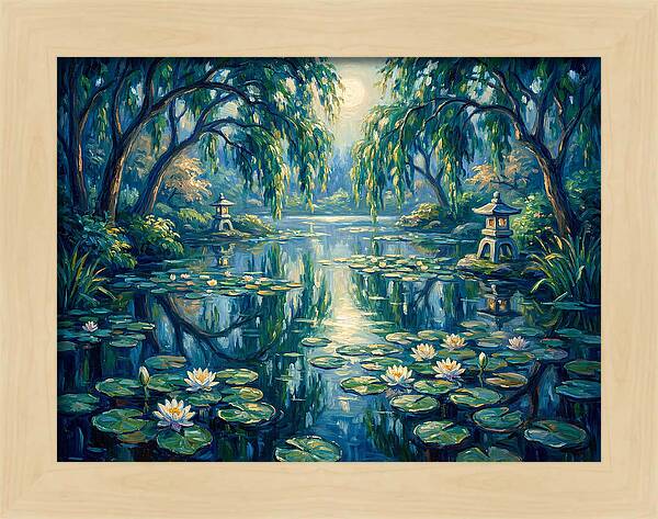 Ornamental Pond Serenity