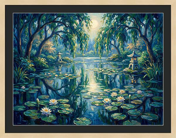 Ornamental Pond Serenity