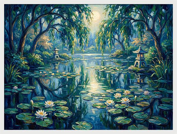 Ornamental Pond Serenity