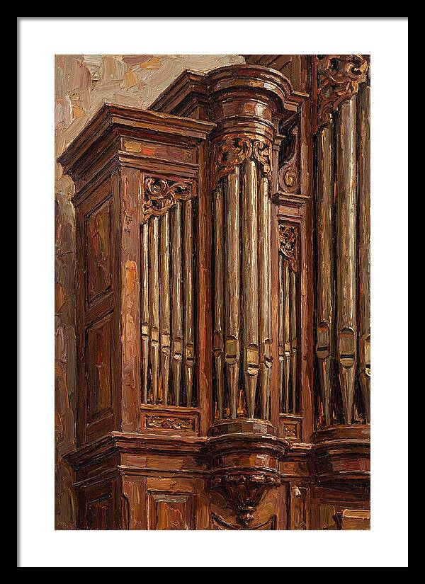 Ornate Church Organ Pipes