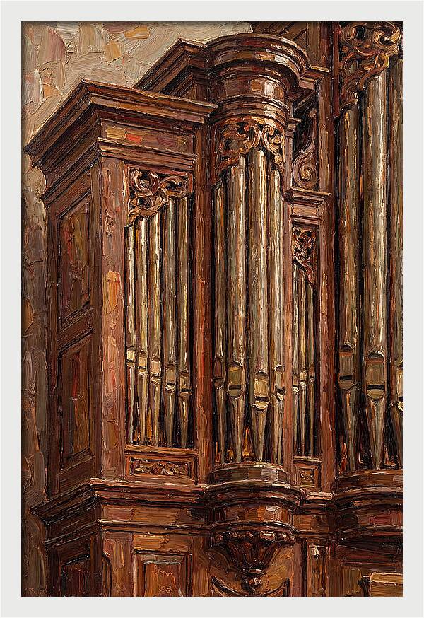 Ornate Church Organ Pipes