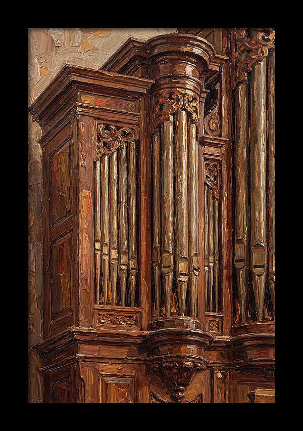 Ornate Church Organ Pipes
