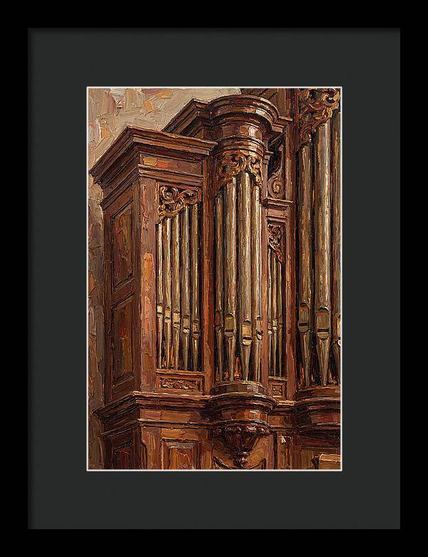 Ornate Church Organ Pipes