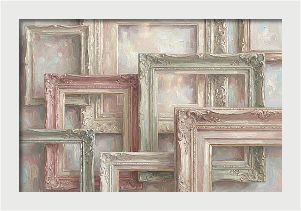 Ornate Frames Stacked Together