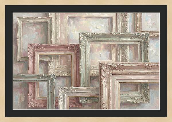 Ornate Frames Stacked Together