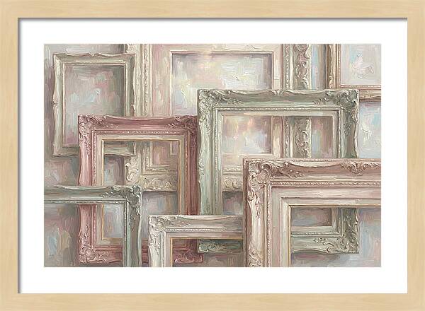 Ornate Frames Stacked Together